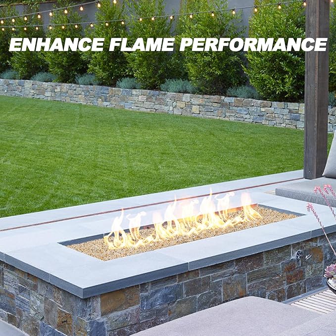 Skyflame 10Lb Silica Sand for Fire Pit/Fireplace, 14-20 Mesh, Heat Proof Base Layer Decoration Under Gas Logs, Vermiculite, Lava Rock or Fire Glass for Indoor/Outdoor Decor, Gardening, Vase Filler