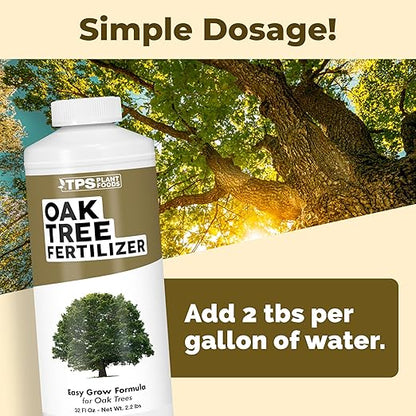 Oak Tree Fertilizer, Complete Liquid Oak Tree Plant Food, 32 oz (1 Quart)