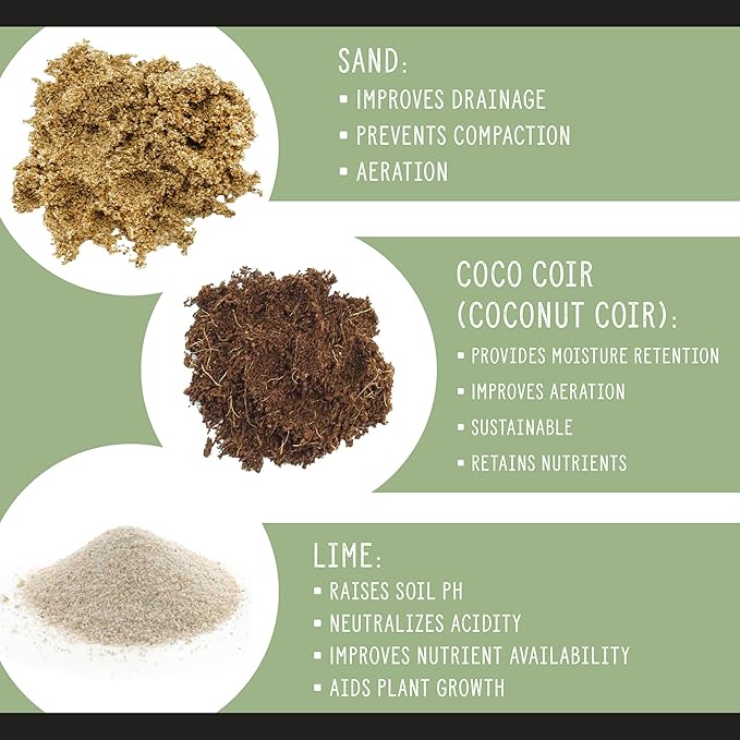 Soil Sunrise All Natural Seed Starting Mix (8 Quarts) Expert Grade Seed Starter Potting Mix, Start Herbs, Vegetables, and Other Grass
