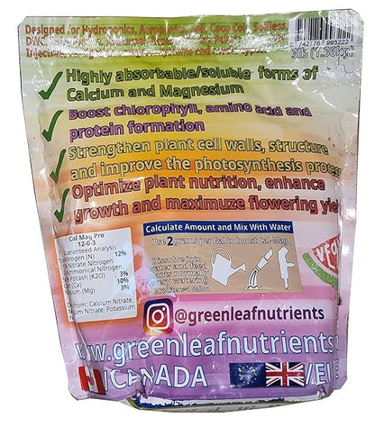 CalMag Pro Hydroponic and Soil Nutrient Fertilizer for Plants Calcium and Magnesium Booster