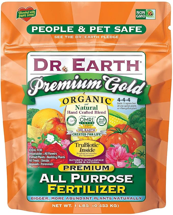 Dr. Earth Organic & Natural MINI Premium Gold All Purpose Fertilizer ( 1 lbs )