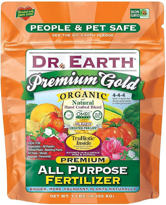 Dr. Earth Organic & Natural MINI Premium Gold All Purpose Fertilizer ( 1 lbs )