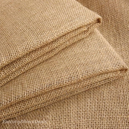 Burlap Fabric Roll 45" x15' | Versatile Material for Plant Cover, Placemats, Tree Wrap, Sackcloth Projects, and Table Runner