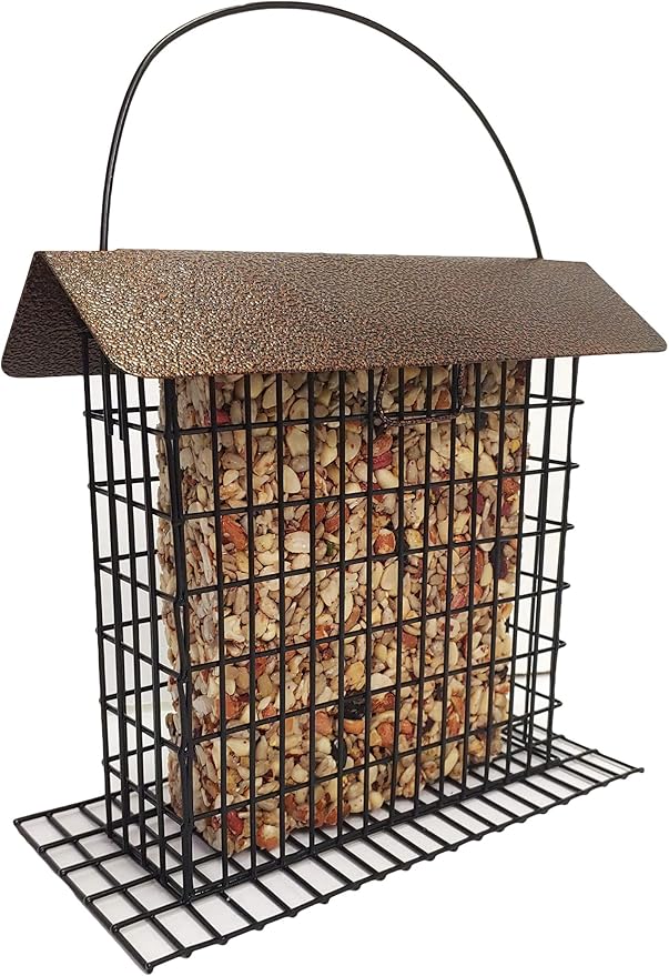 Wildlife Sciences Songbird Treats Seed Cake Variety 4 Pack | Large Seed Cakes for Wild Birds | 1.5-2 lb Each
