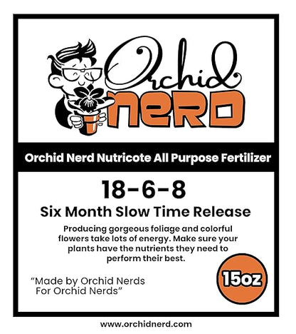 Nutricote 18-6-8 Slow-Release Orchid Fertilizer 15 oz – 180-Day All-Purpose