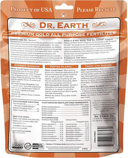 Dr. Earth Organic & Natural MINI Premium Gold All Purpose Fertilizer ( 1 lbs )