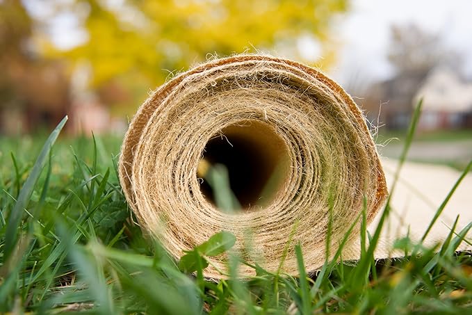Burlapper Burlap Medium Weight Garden Fabric (40 Inch x 15 Feet, Natural)