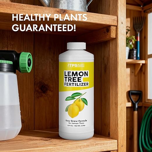 Lemon Tree Fertilizer for Lemon Trees and Citrus, Liquid Plant Food, 32 oz (1 Quart)