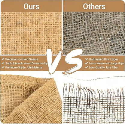 Large Burlap Bags 20x30 Inch Natural Jute Single Burlap Sacks, Reusable Plant Grow Bags Root Vegetable Holders, Strong Potato Sacks for Gardening Planting Food Storage,Outdoor Games for Kids