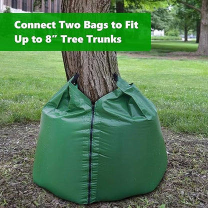3 Pack Tree Watering Bags 20 Gallon – Slow Release Drip Irrigation for Trees, PVC Tree Watering Bag for New & Established Trees, Deep Watering in 5–8 Hours, Ideal for Fruit Trees & Young Saplings