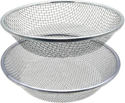 2PCS Soil Sifter for Gardening, Rock Sifter for 5gallon,Compost Sifter Dirt Sifter,Captures Dirt Rocks Sawdust
