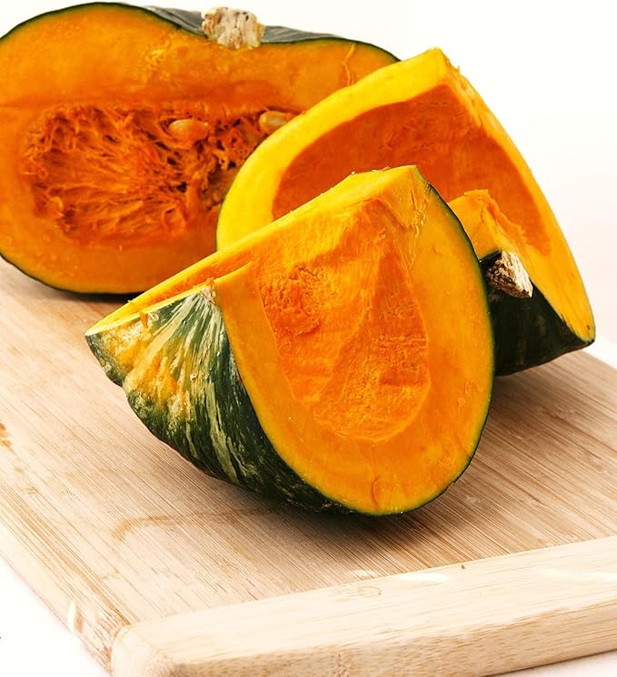 TomorrowSeeds - Kabocha Squash Seeds - 20+ Count - for 2026 Planting Japanese Pumpkin Green Hokkaido Ebisu Asian Tetsukabuto Buttercup Gourd Garden Vegetable Grow Your Own Home Farm Patio Healthy