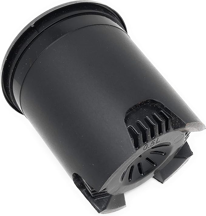 5.5 Inch Gardening Flower Pots 10-Pack Black Pot Liners 0.5 Gallon Nursery Pot Plastic Planters for Outdoor Indoor Plants with Drainage Holes