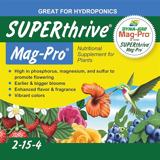 Dyna-Gro DYMAG032 Mag Pro Blossom Booster Supplement, 2-15-4, 1 Quart