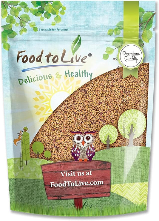 Food to Live Alfalfa Seeds for Sprouting, 1 Pound – Edible Seeds, Pure, Vegan, Kosher, Bulk. Rich in Vitamin K & C. High Germitation Rate. Grow Sprouts, and Microgreens for Salad, Sandwiches, Rolls.