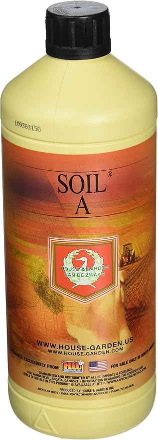 House & Garden HGSOA01L Soil Nutrient A Fertilizer, 1 L