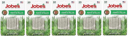 Jobe's 05101 Fern & Palm Fertilizer Spikes, 30 Per Pack, 5 Pack
