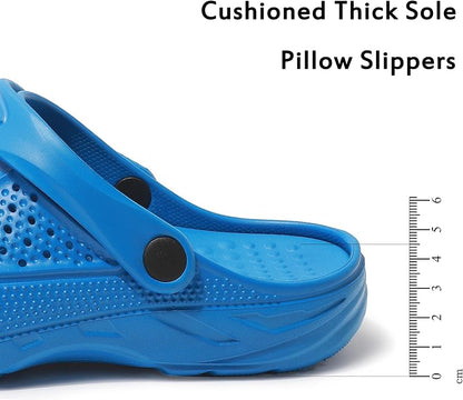 Women Men Orthopedic Clogs Arch Support Garden Shoes Sandals Slippers with Plantar Fasciitis Insoles