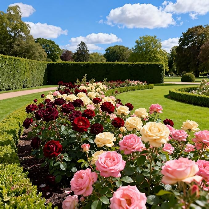 remium Rose Seeds for Planting - 200 PCS, Non-GMO Flower Seeds for Garden, High Germination Heirloom Roses Seed Varieties