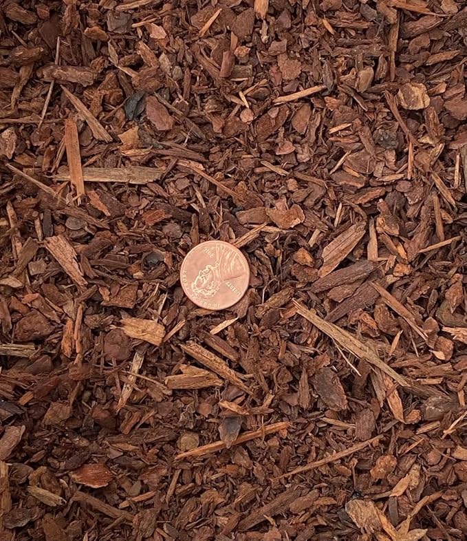 2.5 Quarts Aged Coarse Composted Fir Bark for Cactus & Succulent, Bonsai Tree Soil Mix - Organic Additive