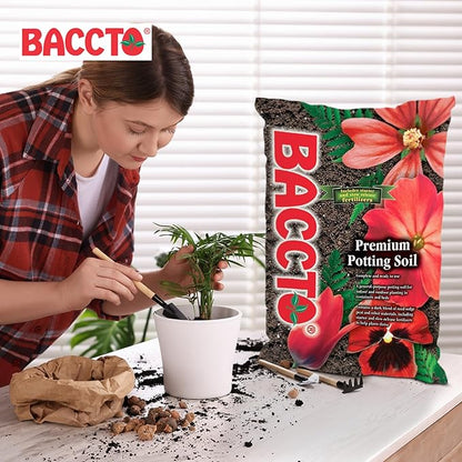 Michigan Peat General All Purpose Potting Soil with Perlite for Indoor Outdoor Pots, Planters, Raised Bed, and Container Gardening, 50 Pounds (4 Pack)