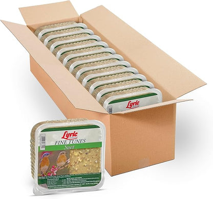 Lyric Fine Tunes No Waste Wild Bird Seed Suet Cakes for Wild Birds, 9 lb (Pack of 1)