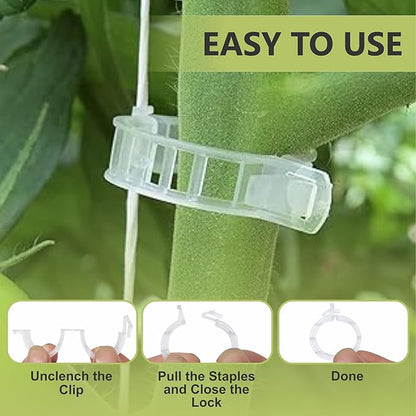 75 Pcs Bendable Moss Pole Monstera Plant Support Clips - Moss Poles for Climbing Plants, Plant Stakes for Indoor Plants - Coco Coir Pole Moss Stick for Monstera, Pothos.