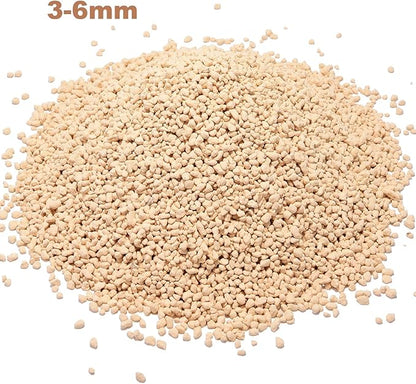 2lb Japanese Kanuma Soil 1/8-1/4 inch(3-6mm) Small Grain for Acid-Loving Plants - Ideal for Bonsai, Azaleas, Hydrangeas & Blueberries,Succulent - Fast Drainage, PH Balanced (Natural, No Additives)
