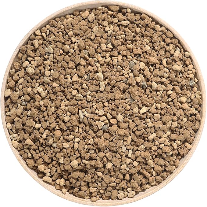 Japanese Akadama Kiryu Hyuga Bonsai Soil Mix, Premium All-Purpose Blend for Bonsai Tree Succulents Orchids and More - Small Grain 6lb/4qt, Superior Aeration, Drainage & Water Retention