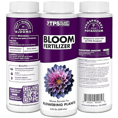 Bloom Booster Fertilizer – for All Flowering Plants, Supports Bigger, Longer-Lasting Blooms, 1 Gallon