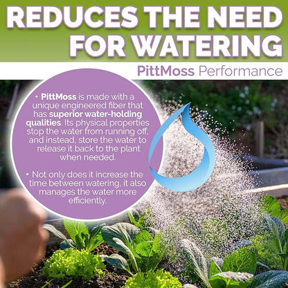 PittMoss Performance Peat Free Potting Mix with Controlled Release Fertilizer, 2 cu ft