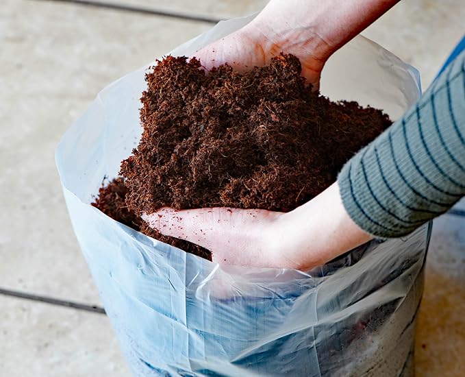 Potting Soil (≈30 Quarts) - 3 Pack of 10 Quart Pop up Bags - Pro Coco Coir Potting Soil for Plants and Seed Starting