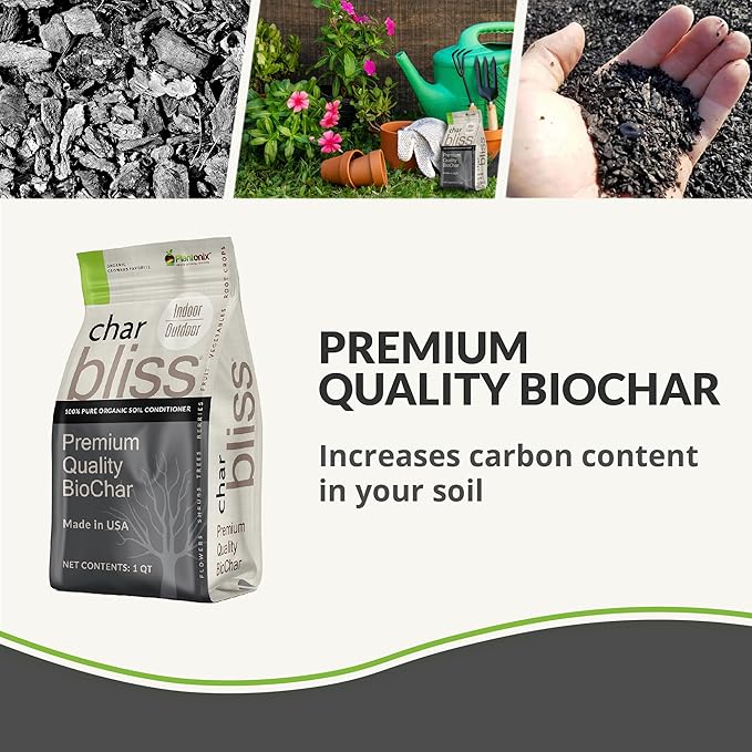 Coco Coir 650gm Bricks + Worm Castings + Mycorrhizal Inoculant + Neem Meal Fertilizer + Organic Biochar for Plants - All Natural Soil Amendments for Plants - Organic Coco Coir for Plants & Gardening