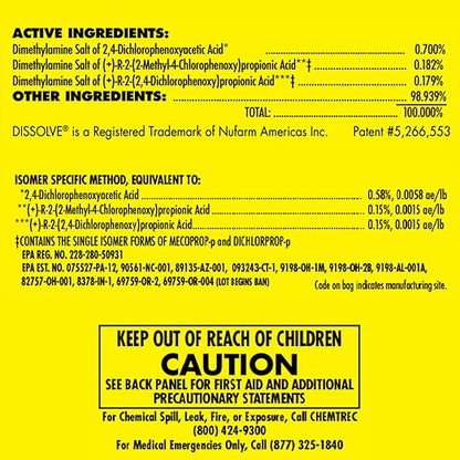 Jonathan Green (16003) Veri-Green Weed and Feed Lawn Fertilizer - 21-0-3 Grass Fertilizer & Weed Killer (15,000 Sq. Ft.)