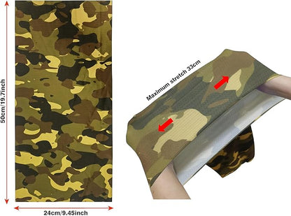 Bilymate Cooling Neck Gaiter UPF 50+ Seamless Bandana