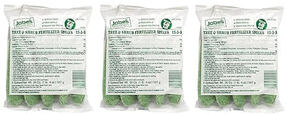 Jobe's 02010 Tree & Shrub Fertilizer Spikes, 5 Bag (Thrее Рack)