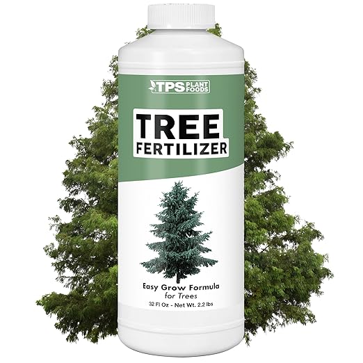 Tree Fertilizer – Liquid Plant Food for Healthy Roots & Foliage in Trees & Shrubs, 32oz
