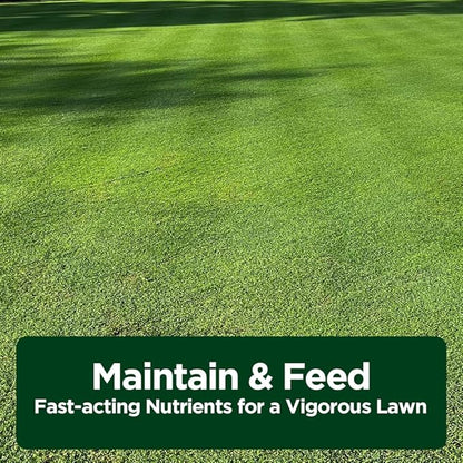 Advanced 16-4-8 Lawn Fertilizer - Liquid Lawn Food Spring & Summer Concentrated Spray - Any Grass Type- Fish and Seaweed Kelp- Balanced NPK - Simple Lawn Solutions (64 Ounce)