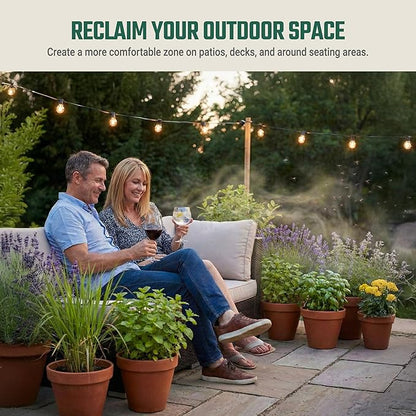 Tactiko Garden Aromatic Herb Seed Kit for Mosquito Season – 6 Individual Seed Packets for Patio & Deck - Lavender, Lemongrass, Marigold, Catnip, Lemon Balm. Basil – Starter Kit with 6 Coir Soil Discs