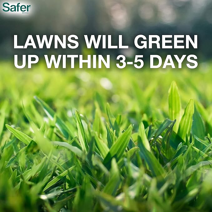 Safer Brand Lawn Restore Natural Lawn Fertilizer - 9335SR - Non-Burning Fertilizer - 9-0-2 NPK - Use for Healthy Grass - Covers up to 5,000 Sq Ft