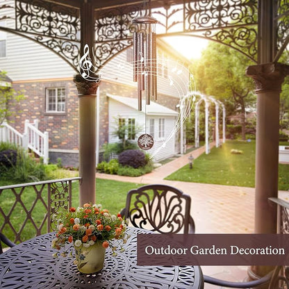 Memorial Sympathy Gifts for Loss of Husband, 25" Memorial Wind Chimes for Lose of Husband Sympathy Gift, Remembrance/Grief/Bereavement Gifts