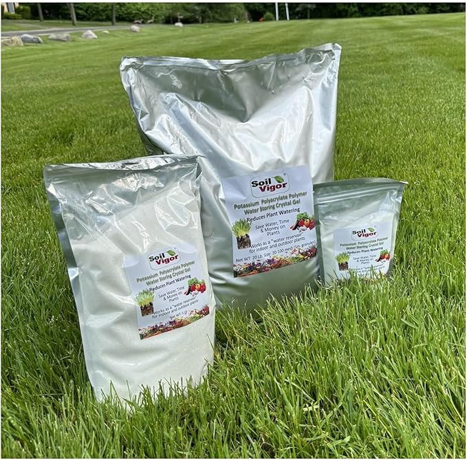 Super Absorbent Polymer Helps Plant Growth and Plant Establishment (40 Pounds)