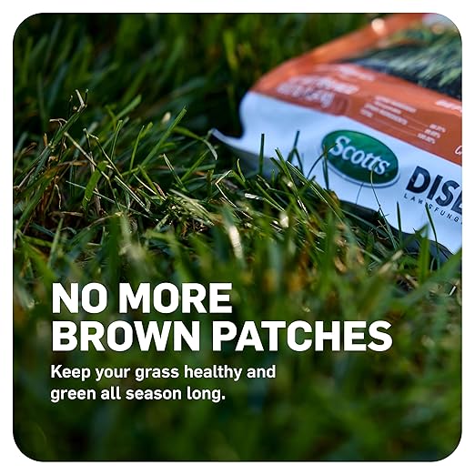 Scotts DiseaseEx Lawn Fungicide for Lawn Care - Controls and Prevents Brown Patch, Pythium Blight and More as Listed, Treats Up to 5,000 sq. ft., 10 lbs.