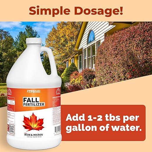Fall Fertilizer, Complete Liquid Seasonal Plant Food, 1 Gallon (128 oz)