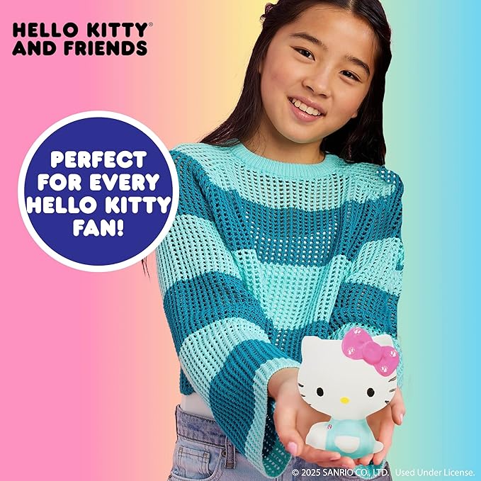 Horizon Group USA Paint Your Own Figurine Kit, DIY Art Project for Kids, Hello Kitty