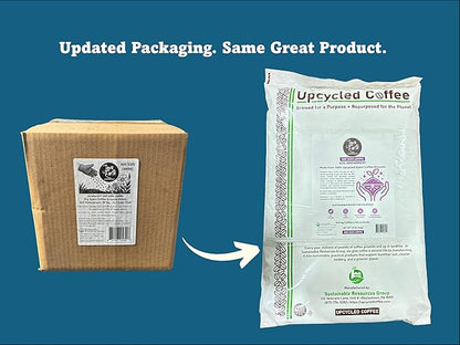 400 SGN (4MM) - Java Earth Soil Amendment, Dry Spent Coffee Grounds, 20 lbs (9.072kg)