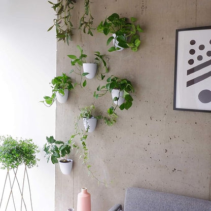 Make Good PlantPod Luxe Self-Watering Wall Planters (Set of 3) - Easy to Water and Install - Lightweight - Design Your Own Vertical Garden - Wall Planters for Indoor Plants