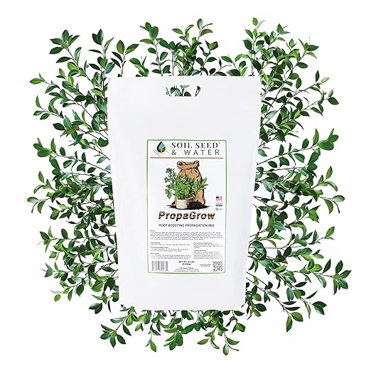 Soil Seed & Water PropaGrow Organic Rooting & Propagation Soil Mix – Soil Blend for Clones, Cuttings & Transplants - OMRI Listed