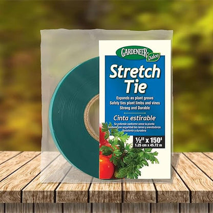 DALEN Products, INC., DALEN Stretch TIE 1/2" X150', Part No. 635810 (Catalog Category: Plant Supports, Labels)