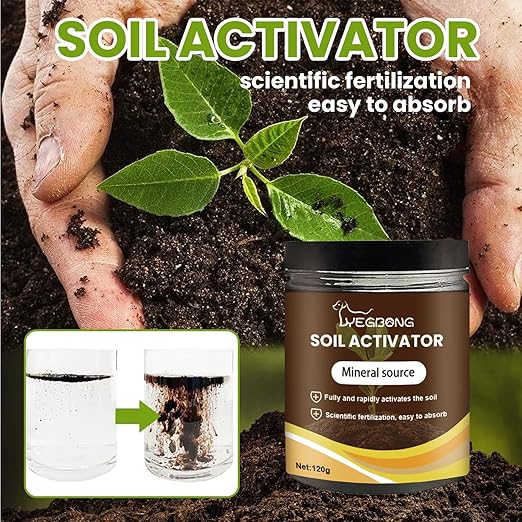 Yegbong Soil Activator, Soil Pro Activator, Nauticos SoilActivator, Organic, Water-Soluble Formula for Optimal Nutrient Uptake & Root Development, Enhance Growth for Vegetables & All Plants (2)